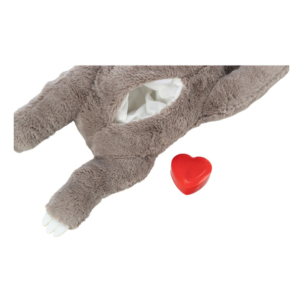 Trixie Junior Leniwiec, zabawka, dla szczeniąt, plusz, 34 cm, z biciem serca