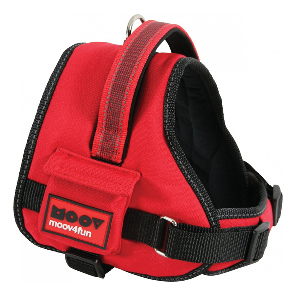 Zolux Szelki dla psa regulowane MOOV COMFORT L kol. czerwony