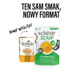 Schesir Soup karma mokra dla kotów zupa kurczak z dynią 40 g