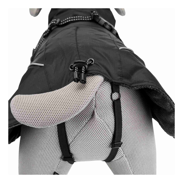 Trixie Płaszczyk zimowy Brizon, S: 36 cm, czarny