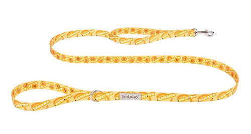amiplay Smycz BeHappy dla Psa L 150cm Banana
