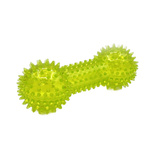 Mr. Pretzel Zabawka hantel gumowy miękki półprzezroczysty dla psa 13cm