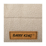 Barry King Legowisko dla psa, owalne, beżowe, 86*63*12cm, z zamkiem