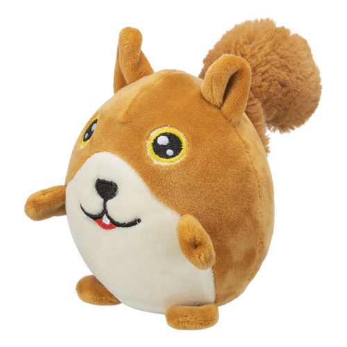 Trixie Wiewiórka pluszowa zabawka dla psa 13cm z efektem pamięci