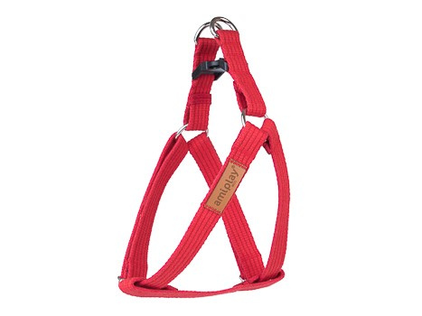 amiplay Szelki regulowane Cotton XXL 60-115 [c , d]x3cm Czerwony