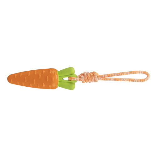 Trixie Zabawka TPR Marchewka na linie 20cm/39cm
