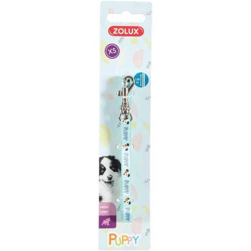 ZOLUX Smycz Puppy MASCOTTE dla psa XS niebieska