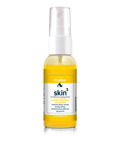 PUPILEK SKIN 3- olejek regenerujący skórę z ozonem i złotem (30 ml)