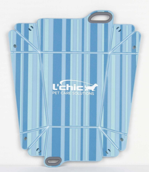 Chop2Bowl skyblue deska do krojenia i miska 2w1 dla psa  22x19cm
