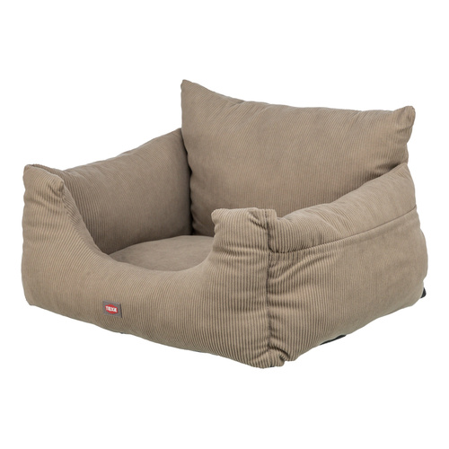 Trixie Fotelik samochodowy dla psa taupe 55 x 50 x 30 cm