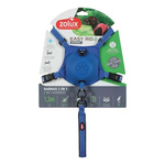 ZOLUX Szelki dla psa ze smyczą automatyczną Easyride S niebieskie