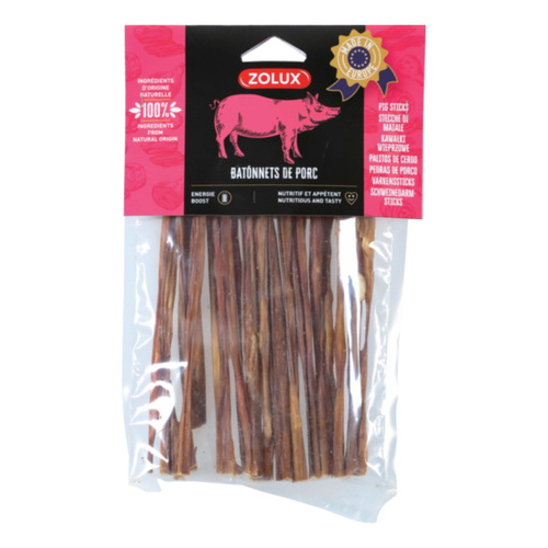 Zolux Przysmak naturalny dla psa Pałeczki wieprzowe 100 g