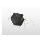 Trixie Pokrowiec na siedzenie samochodowe, czarny, 1,55 x 1,30 m, składany