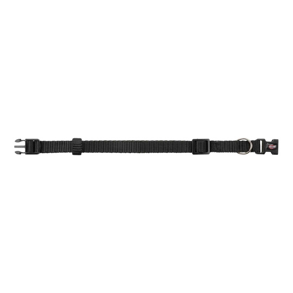 Trixie OBROŻA NYLON 22-35cm/10mm CZARNA