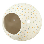 ZOLUX Domek ceramiczny COSY dla chomika kula 10x10cm w kropki
