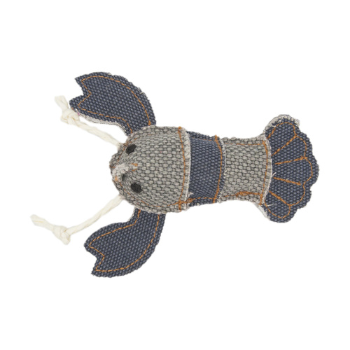 Barry King homar z mocnego materiału szary/granatowy 12 x 11 cm