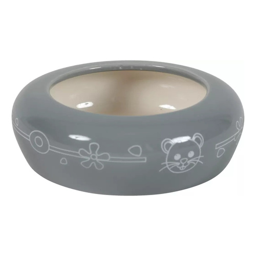 ZOLUX Miska ceramiczna dla gryzonia 100 ml kol. szary/beżowy