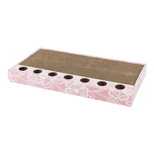 Trixie DRAPAK Kartonowy dla Kota z PIŁKAMI 48x25cm