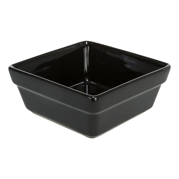 Trixie Miska ceramiczna do TX-24821, czarna, 0.4 l/13 × 6 × 13 cm