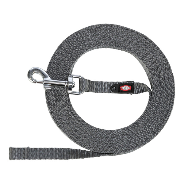 Trixie Smycz Treningowa parciana dla psa XS-S 10m grafit