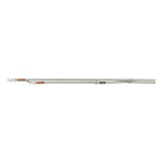 Trixie BE NORDIC smycz regulowana dla psa jasnoszara skórzana XS-S2m/15mm