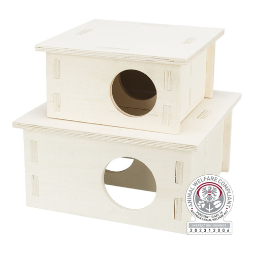Trixie Drewniany domek dla gryzoni 25x 12cm