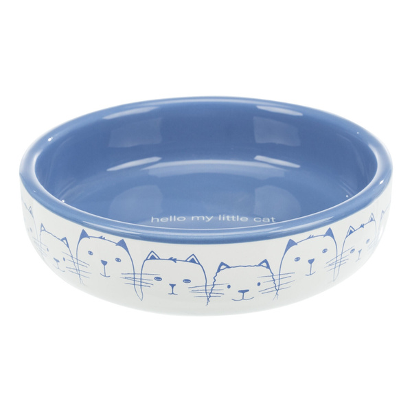 Trixie Miska ceramiczna dla kotów ras krótkonosych 300mlniebieski