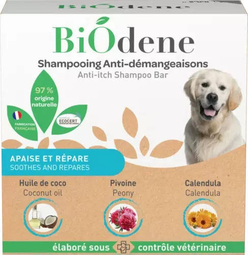 FRANCODEX Szampon dla psów BIODENE przeciwświądowy w kostce 100 ml