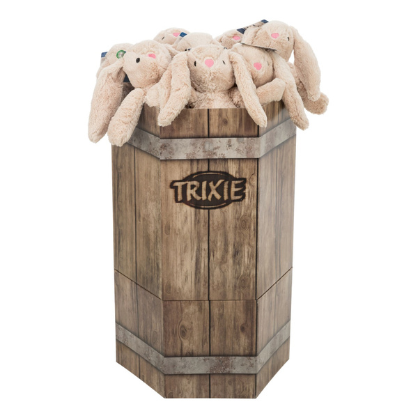 Trixie Królik pluszowy zabawka dla psa z dźwiękiem 38cm
