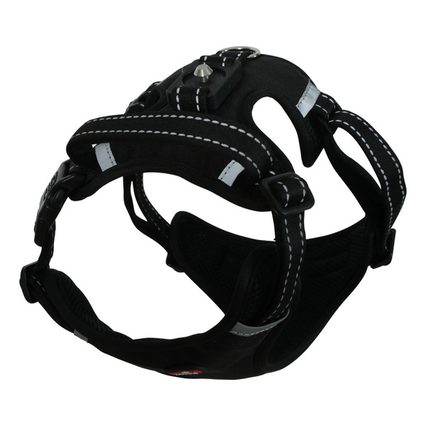ZOLUX Zestaw szelki + smycz dla psa CLIP and GO XL czarny