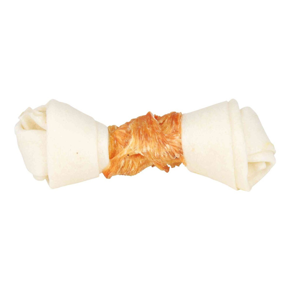 Trixie KOŚĆ Denta Fun wiązana z KURCZAKIEM 15cm/70g