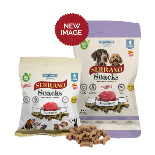 SERRANO Snacks WOŁOWINA przysmak treningowy 100g