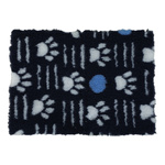 ZOLUX Posłanie izolujące dry bed z wzorem w łapki 50x70 kol. granatowy