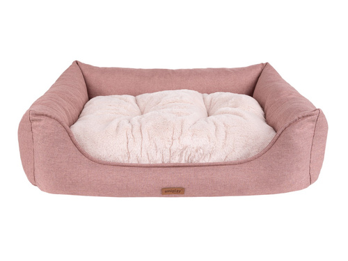 amiplay Sofa Como M 68x56x18cm Różowy
