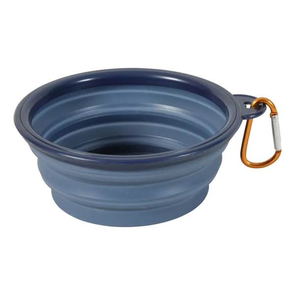 ZOLUX Składana miska dla psa BIVOUAK 450 ml niebieska