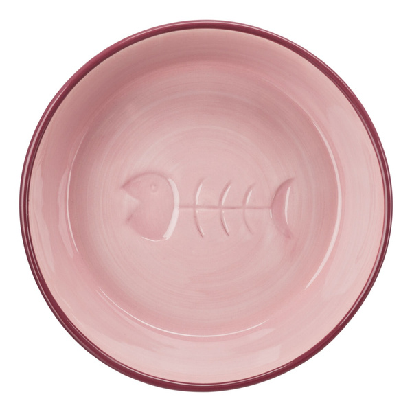 Trixie MISKA CERAMICZNA DLA KOTA 200ml/13cm KOLOROWA