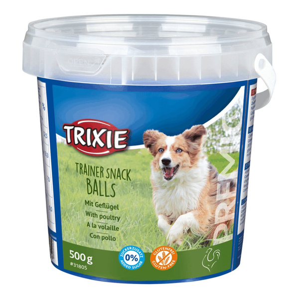 Trixie Premio Kulki Treserki z DROBIEM dla Psa 500g
