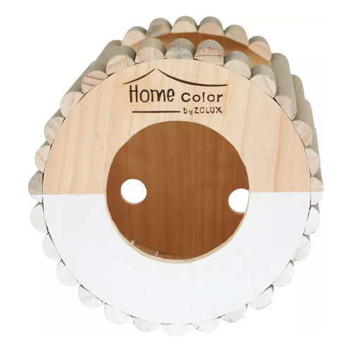 ZOLUX Domek drewniany dla gryzonia Home Color z bali M 190x190x190 mm