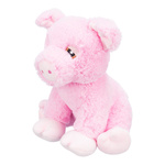 Trixie Be Eco Świnka Edison pluszowa zabawka dla psa 24cm z dźwiękiem