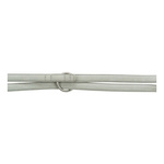 Trixie BE NORDIC smycz regulowana dla psa jasnoszara skórzana XS-S2m/15mm