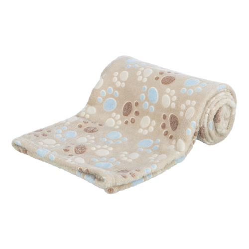 Trixie KOC z FLAUSZU narzuta LASLO psa 75x50cm beż