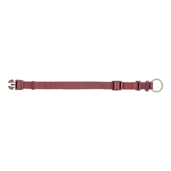 Trixie Premium, obroża, dla psa, bordowa, S: 25-40 cm/15 mm
