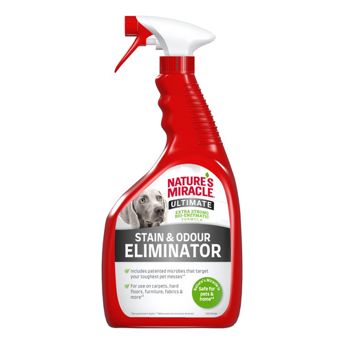 NATURES MIRACLE Płyn do usuwania plam i zapachów pies ULTIMATE 946ml