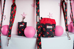 amiplay Obroża regulowana BeHappy dla Psa L Cherry