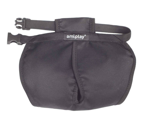 amiplay Majtki na cieczkę XS 27-48cm Jamnik Czarny
