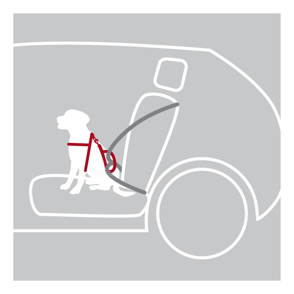 Trixie Szelki samochodowe Dog Comfort S-M TX-12855