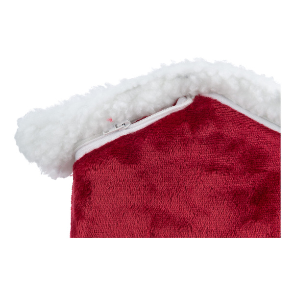 Trixie Xmas Domek świąteczny dla chomika koszatniczki plusz 23x18x24cm
