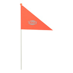 Trixie Przyczepka rowerowa, czerwono-czarna, M: 63 × 68 × 75/137 cm