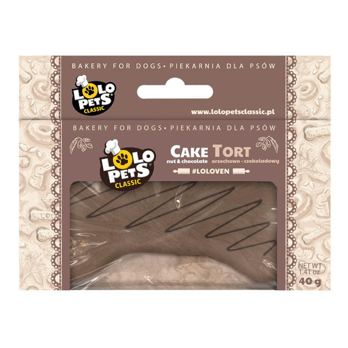 Tort Dla Psa Mini Orzechowo - Czekoladowy