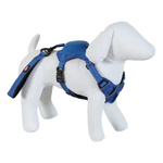 ZOLUX Szelki dla psa ze smyczą automatyczną Easyride XS niebieskie